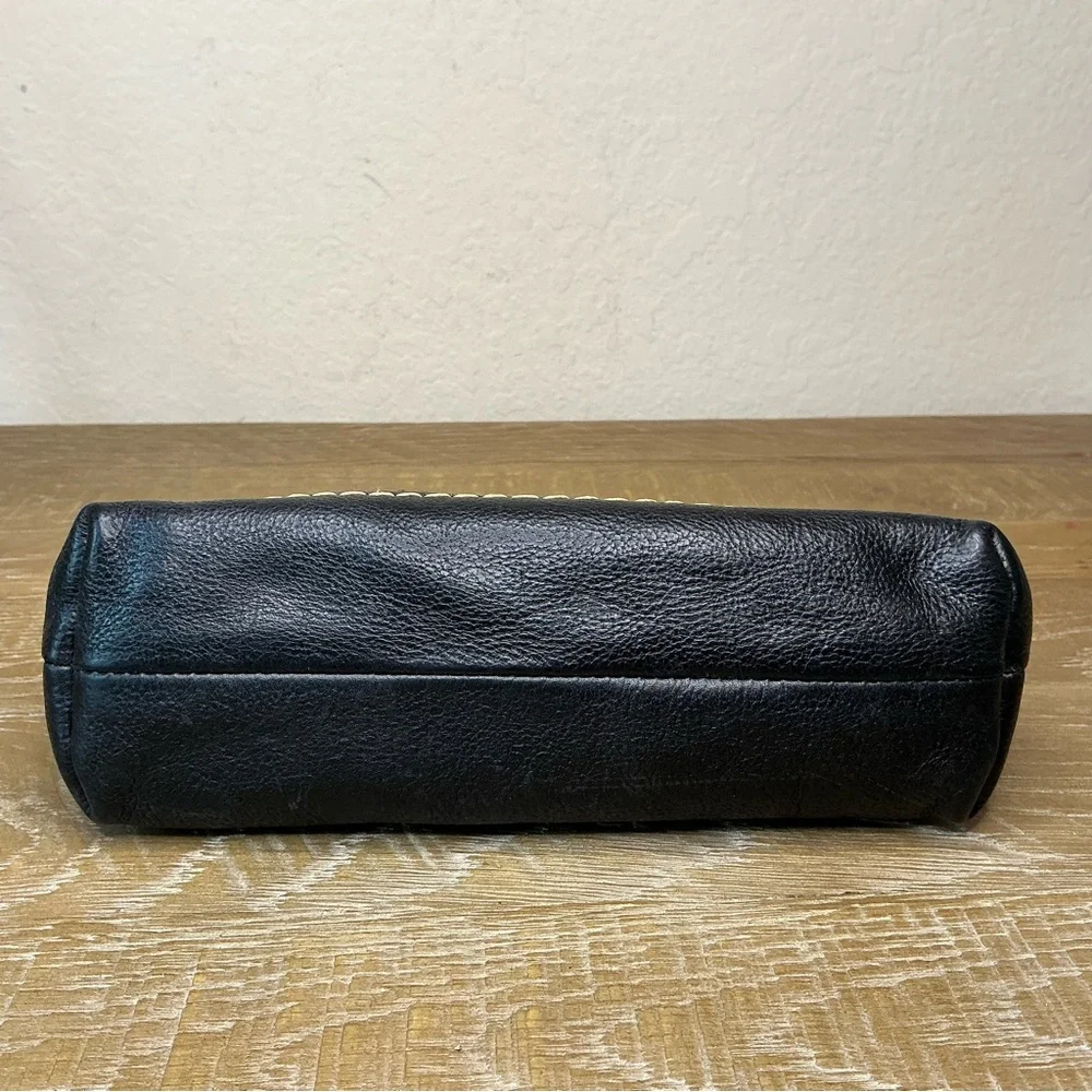 Frye black leather
